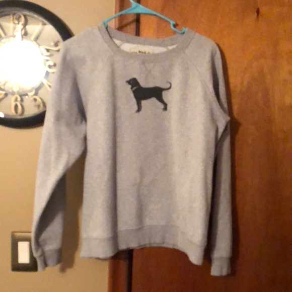 The Black Dog Tops Black Dog Crew Neck Sweatshirt Size Medium
